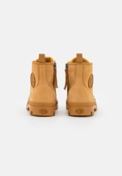 Palladium Pampa Hi Zip- Lace-Up Ankle Boots - Amber Gold -Stride Vibe Outlet Store 03ed1fa7564a49f6b4fb6c4f5449481e