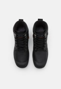 Palladium Pampa Shield Wp Unisex - Lace-Up Ankle Boots -Stride Vibe Outlet Store 09ff30ad49a540d78351891093754867