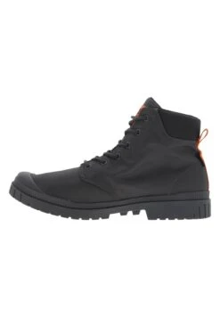 Palladium Pampa - Lace-Up Ankle Boots - Gris
