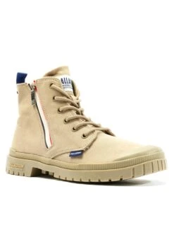 Palladium Sp20 French Outzip Unisex - High-Top Trainers - Sahara -Stride Vibe Outlet Store 16efd83e7b3c4b4fb27a7362273e40c5