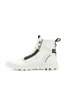 Palladium Pampa Hi Re-Craft Unisex - Lace-Up Ankle Boots - Star White/Blue