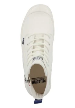 Palladium Sp20 French Outzip Unisex - High-Top Trainers - Star White -Stride Vibe Outlet Store 37f2323229764f50b04cee502ca37857