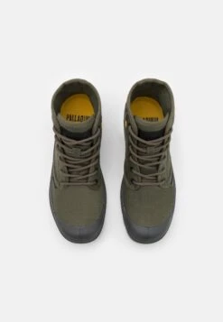 Palladium Pampa Hi Supply Unisex - Ankle Boots - Olive Night 9 Palladium Pampa Hi Supply Unisex - Ankle Boots - Olive Night -Stride Vibe Outlet Store 4f5a873c25ea4bb095a90a36f0949bbb