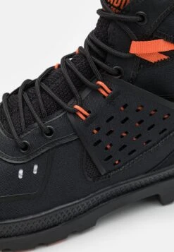 Palladium Pampa Lite Pack Unisex - Lace-Up Ankle Boots - Black -Stride Vibe Outlet Store 5a3f40b3777046768dd783748c999c6f