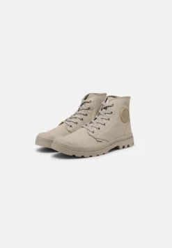 Palladium Mono Chrome Unisex - Lace-Up Ankle Boots - Rainy Day -Stride Vibe Outlet Store 6b8db173584e446b88aba905e44d972d