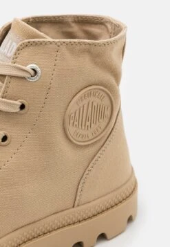 Palladium Mono Chrome Unisex - Lace-Up Ankle Boots - Warm Sand -Stride Vibe Outlet Store 6ebc559dfb5b4bf09effbec66defafb3