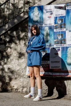 74485-160-M | PALLACUP FLAME LTH | CREAM/CHILI/BLUE -Stride Vibe Outlet Store 74485 160 original