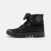 Palladium Pampa Baggy Supply Unisex - Lace-Up Ankle Boots - Black