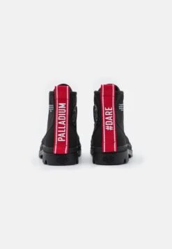 Palladium Pampa Hi Dare Unisex - Lace-Up Ankle Boots - Black -Stride Vibe Outlet Store 7c3f36f16e47460c8a5cce7a97a269fd