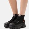 Palladium Revolt Hi- Lace-Up Ankle Boots - Black
