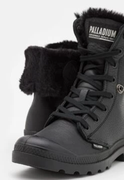 Palladium Baggy- Lace-Up Ankle Boots - Black -Stride Vibe Outlet Store a0c19fa365af4021a69ef979404a7fd0