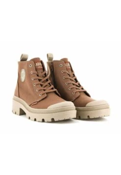 Palladium Pallabase Twill- Lace-Up Ankle Boots - Peru Archive -Stride Vibe Outlet Store a211d889e401457890c8bdae99bb5e9a