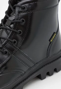 Palladium Pallabrousse Box Unisex - Lace-Up Ankle Boots - Black -Stride Vibe Outlet Store a51054961d82435ca5848e50be9c9430