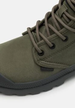 Palladium Pampa Hi Supply Unisex - Ankle Boots - Olive Night 11 Palladium Pampa Hi Supply Unisex - Ankle Boots - Olive Night -Stride Vibe Outlet Store a9824ce2ca8b4e8799b564e78c0b55c1