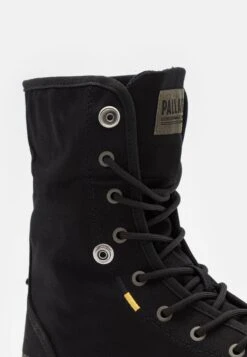 Palladium Pampa Baggy Supply Unisex - Lace-Up Ankle Boots - Black -Stride Vibe Outlet Store c1c7f27cf9d64f98a996a7f7d2cc358d