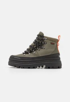 Palladium Pallatrooper Wp Unisex - Lace-Up Ankle Boots - Olive Night