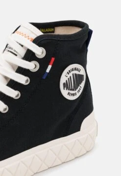 Palladium Mid Unisex - High-Top Trainers - Black 11 Palladium Mid Unisex - High-Top Trainers - Black -Stride Vibe Outlet Store c608e77a228d4ab4b8039f35f303a187