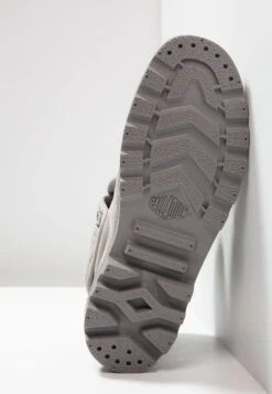 Palladium Vegan Pallabrousse Baggy - Lace-Up Ankle Boots - Titanium/High Rise -Stride Vibe Outlet Store ca7fd34e50454225ae55f6a1c8266529