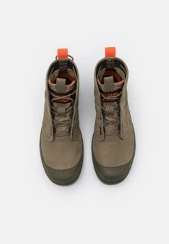 Palladium Pampa Travel Lite Unisex - Lace-Up Ankle Boots - Dusky Green -Stride Vibe Outlet Store cb3b97c7c3874d01bb1936ea98581f75