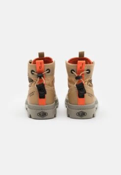 Palladium Pampa Travel Lite Unisex - Lace-Up Ankle Boots -Stride Vibe Outlet Store d4bc79cb7d814686bc250d1c69c0a3ea