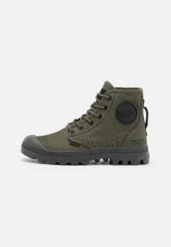 Palladium Pampa Hi Supply Unisex - Ankle Boots - Olive Night