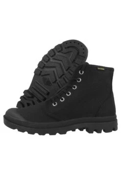 Palladium Vegan Pampa Hi Original - Lace-Up Ankle Boots - Black -Stride Vibe Outlet Store e93e4aef6890447283915e7e435973ed