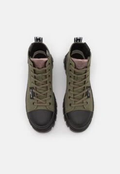 Palladium Revolt Hi- Lace-Up Ankle Boots - Olive Night -Stride Vibe Outlet Store fe294d221d944c6695a81d135db12184