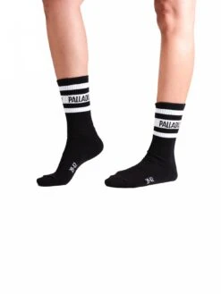 SX7381-008 | MID HEIGHT STR SOCKS | BLACK
