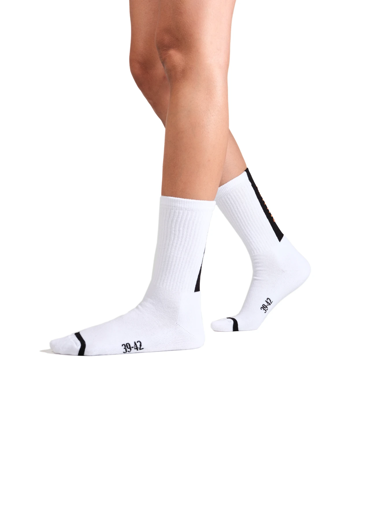 SX7384-100 | JACQUARD MID SOCKS 1 | WHITE 2 SX7384-100 | JACQUARD MID SOCKS 1 | WHITE - Image 2